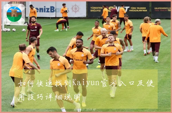 如何快速找到Kaiyun官方入口及使用技巧详细说明